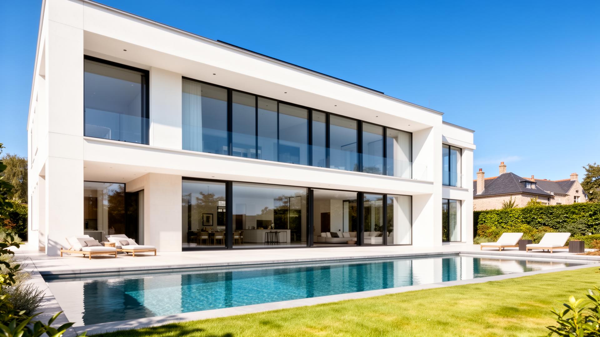 Designvilla met infinity pool
