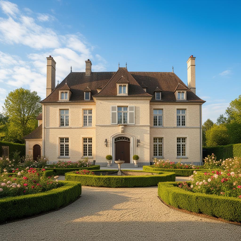 Landhuis met park en vijver